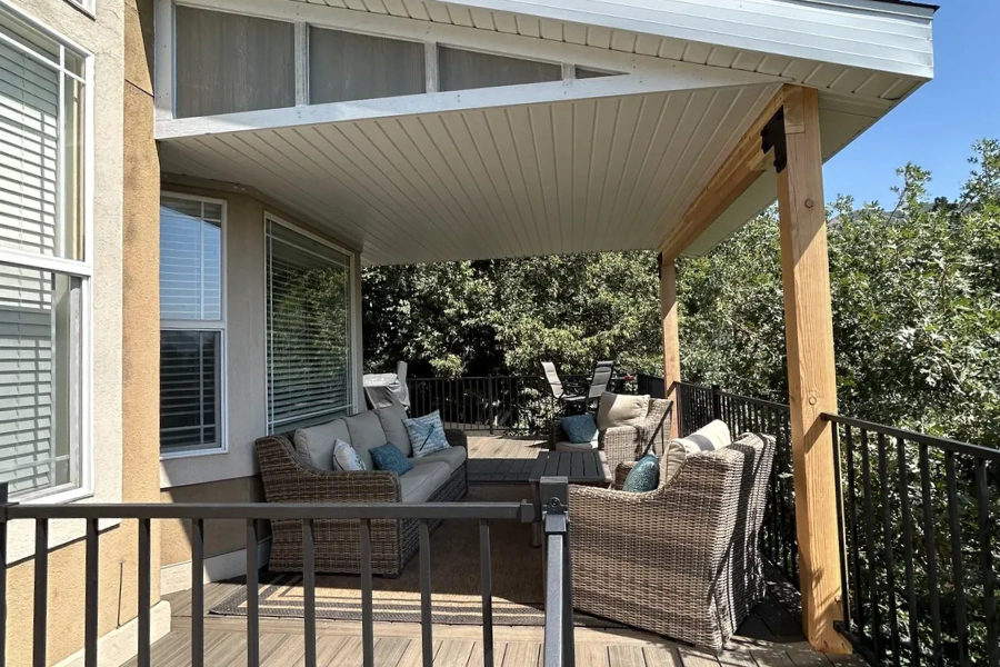 covered patios and pergolas services in highland utah